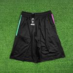 Short Bayern De Munique 23/24 Preto/verde/ROSA (ESCUDO ROSA)