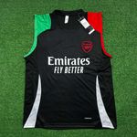 Regata Arsenal Fc Treino 24/25 Preto/vermelho/verde