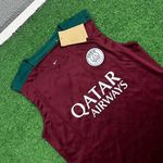 Regata Psg 2024/25 - Vinho/ Detalhe Verde