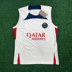 Regata Psg 23/24 - Masculino Bege/azul (ESCUDO OFF WHITE)