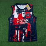 Regata Psg 2024/25 Vermelho/azul Marinho