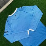 Camisa Manchester City Home I 25/26 - Azul - Torcedor Masculina Manga Longa