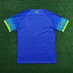 Brasil Copa do Mundo de 2022 - Torcedor Masculina Azul