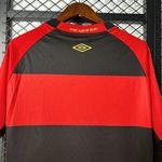Camisa Recife Home I 25/26 - Vermelha e Preta - Torcedor Masculina
