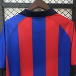 Camisa Retrô Barcelona Home I 01/02 - Azul/Vermelha - Masculina