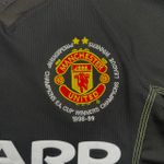 Camisa Retrô Manchester United Third III 98/99 - Preta - Masculina