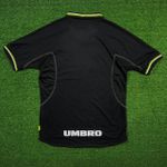 Camisa Retrô Manchester United Third III 98/99 - Preta - Masculina