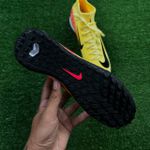 Chuteira Society Nike Air Zoom Mercurial Superfly X Academy Mbappé - Botinha (TF)