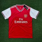 Camisa Retrô Arsenal Home I 2020 - Aubame yang #14 - Vermelha/Branca - Torcedor Masculina 