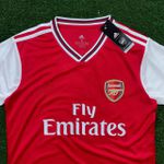 Camisa Retrô Arsenal Home I 2020 - Aubame yang #14 - Vermelha/Branca - Torcedor Masculina 