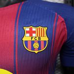 Camisa Barcelona Home I 25/26 - Azul/Vermelha - Jogador Masculina