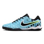 Chuteira Society Nike Tiempo Legend 10 Academy (TF) – Azul Claro/Preta