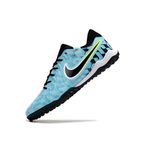 Chuteira Society Nike Tiempo Legend 10 Academy (TF) – Azul Claro/Preta