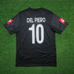 Camisa Retrô Juventus Home I 01/02 - Del Piero #10 - Preta - Torcedor Masculina 