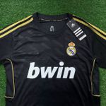 Camisa Retrô Real Madrid Home I 11/12 - Preta - Masculina Di María #22