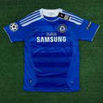 Camisa Retrô Chelsea Home I 11/12 - Drogba #11 - Azul - Torcedor Masculina