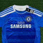 Camisa Retrô Chelsea Home I 11/12 - Drogba #11 - Azul - Torcedor Masculina