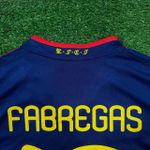 Camisa Retrô Espanha Away II 2010 - Fàbregas #10 Azul - Torcedor Masculina 