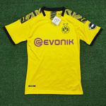 Camisa Retrô Borussia Dortmund Home I 19/20 - Reus #11 - Amarela/Preta - Torcedor Masculina 
