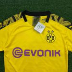 Camisa Retrô Borussia Dortmund Home I 19/20 - Reus #11 - Amarela/Preta - Torcedor Masculina 