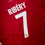 Camisa Retrô Bayern de Munique Home I 12/13 - Vermelha - Ribéry #7 - Torcedor Masclina
