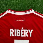 Camisa Retrô Bayern de Munique Home I 12/13 - Vermelha - Ribéry #7 - Torcedor Masclina