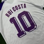 Camisa Retrô Fiorentina II Away 98/99 - Rui Costa #10 - Branca - Torcedor Masculina