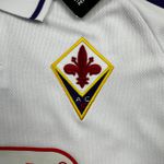 Camisa Retrô Fiorentina II Away 98/99 - Rui Costa #10 - Branca - Torcedor Masculina