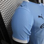 Camisa Manchester City Home I 25/26 - Azul - Jogador Masculina