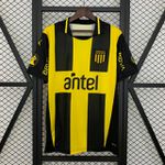 Camisa Peñarol Home I 25/26 - Amarela/Preta - Torcedor Masculina