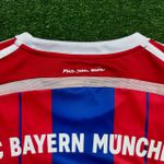 Camisa Retrô Bayern de Munique Home I 14/15 - Schweinsteiger #31 - Vermelha/Azul - Masculina