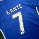 Camisa Retrô Chelsea Home I 17/18 - Kanté #7 - Azul - Masculina 