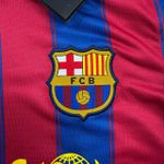 Camisa Retrô Barcelona Home I 09/10 - Messi #10 - Azul/Vermelha - Masculina 