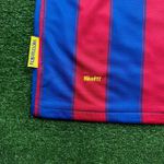 Camisa Retrô Barcelona Home I 09/10 - Messi #10 - Azul/Vermelha - Masculina 
