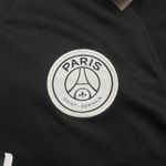 Camisa Retrô PSG Champions League 18/19 - Neymar Jr. #10 - Jordan - Preta - Masculina