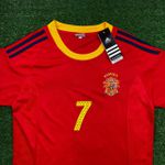 Camisa Retrô Espanha Home I 02/03 - Vermelha - Masculina Raul #7