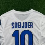 Camisa Retrô Inter de Milão Away II 10/11 - SNEIDJER 10 - Branca - Torcedor Masculina 