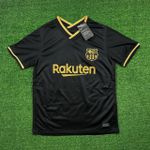 Camisa Retrô Barcelona Away II 20/21 - Suárez #9 - Preta - Torcedor Masculina Luis Suárez #9
