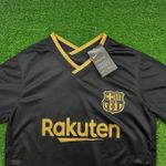 Camisa Retrô Barcelona Away II 20/21 - Suárez #9 - Preta - Torcedor Masculina Luis Suárez #9