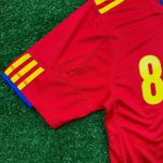 Camisa Retrô Espanha Home I 2012 - Vermelha - Masculina Xavi #8