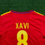 Camisa Retrô Espanha Home I 2012 - Vermelha - Masculina Xavi #8