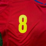 Camisa Retrô Espanha Home I 2012 - Vermelha - Masculina Xavi #8