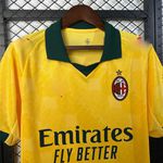 Camisa AC Milan Third III 25/26 - Amarela - Torcedor Masculina