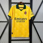 Camisa AC Milan Third III 25/26 - Amarela - Torcedor Masculina