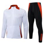 Conjunto Agasalho Treino Internacional 25/26 - Zíper Completo - Branco