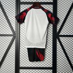 Conjunto Infantil Flamengo Away II 25/26 - Branco