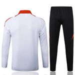 Conjunto Agasalho Treino Internacional 25/26 - Zíper Completo - Branco