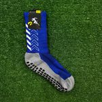 Meia Antiderrapante Esportiva Klv - Azul Escuro