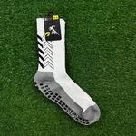 Meia Antiderrapante Esportiva Klv - Branco