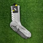 Meia Antiderrapante Esportiva Klv - Cinza